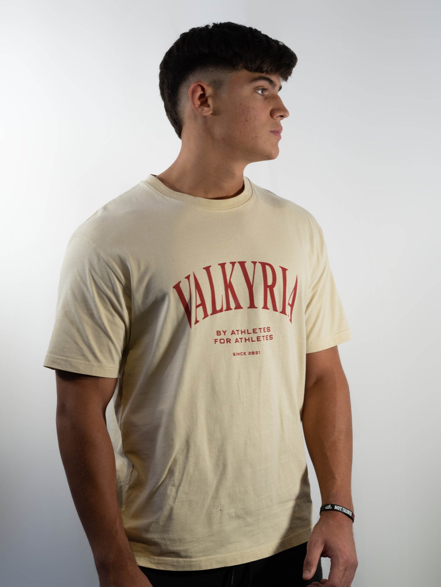 CAMISETA VALKYRIA SINCE 2021 - CREMA