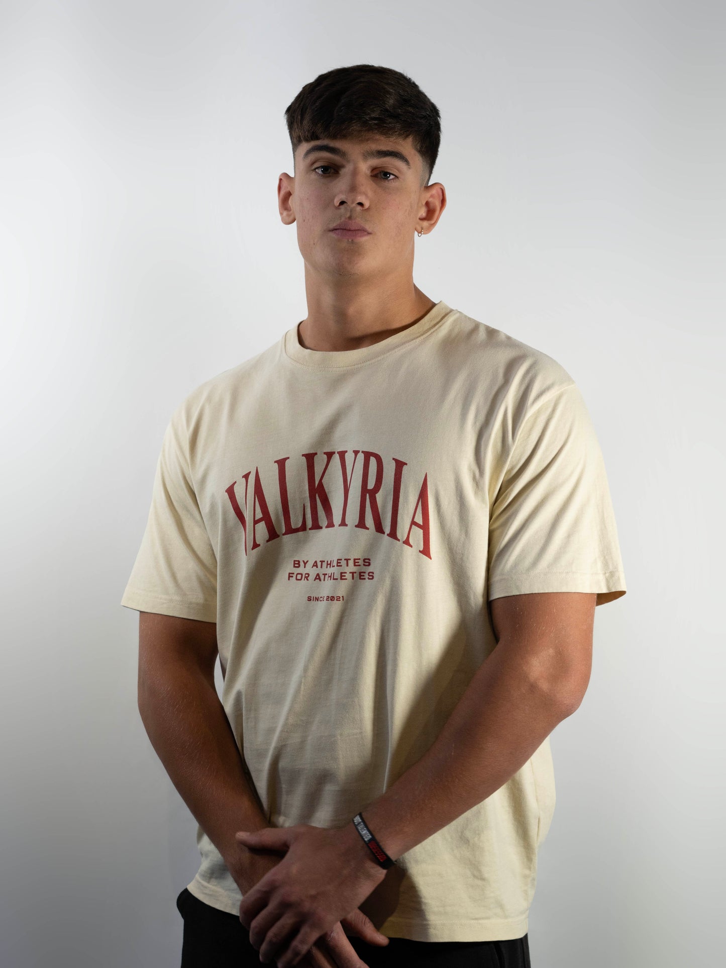 CAMISETA VALKYRIA SINCE 2021 - CREMA